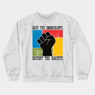 end racism Crewneck Sweatshirt